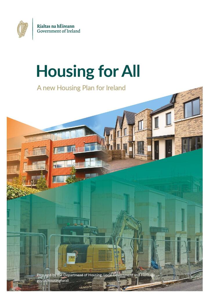 Housing for All - A New Housing Plan for Ireland | MUD Act Reform Group